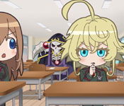 tanya sitting in class